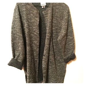 Black/White designed thin Fashion cardigan